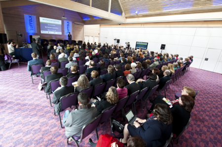 Presentation at our Large Conference Center in Suffolk